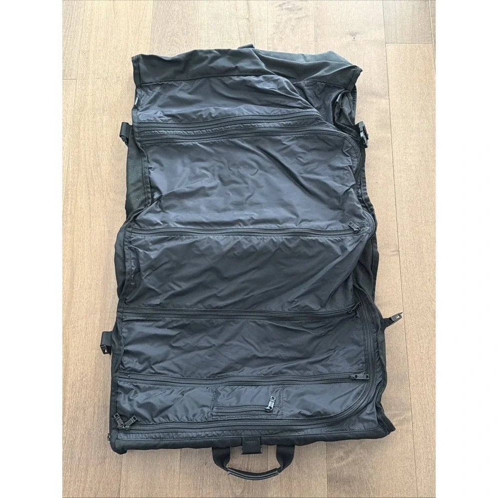 Tumi Black Travel Garment Duffel Bag